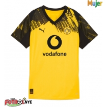 Camiseta Borussia Dortmund Emre Can #23 Primera Equipación para mujer 2025-26 manga corta